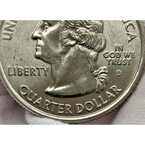 2006-D Colorado State Quarter – Smooth Detailed Creamy Bright Quarter - Picture 6 of 8